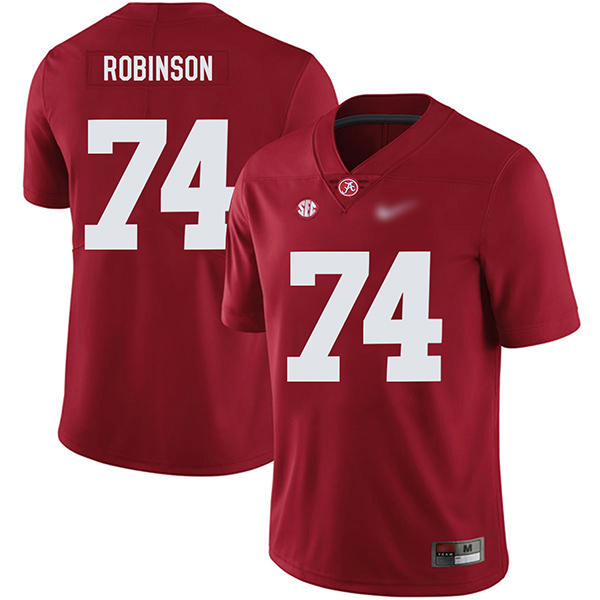 Youth Alabama Crimson Tide #74 Cam Robinson Nike Crimson College Football Jersey