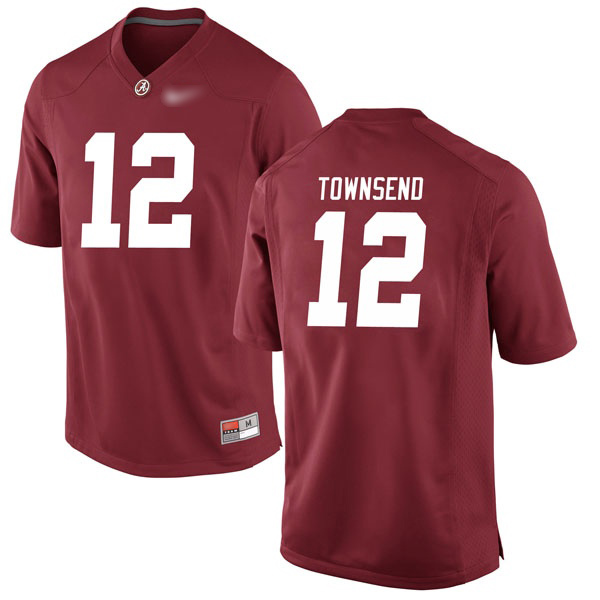 Chadarius Townsend Alabama Crimson Tide Men's Jersey - #12 NCAA Crimson Game