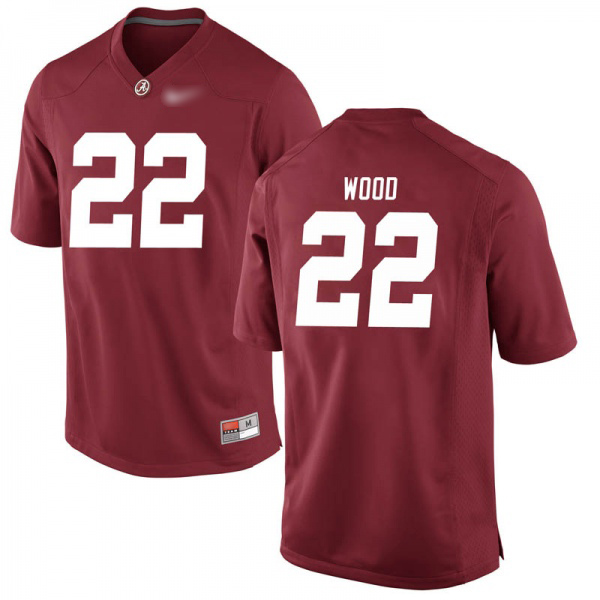Diante Wood Alabama Crimson Tide Men's Jersey - #22 NCAA Crimson Game