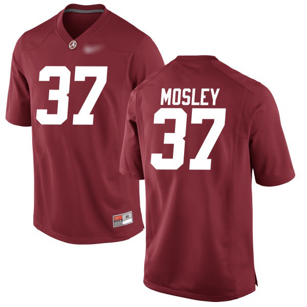 Donavan Mosley Alabama Crimson Tide Men's Jersey - #37 NCAA Crimson Game