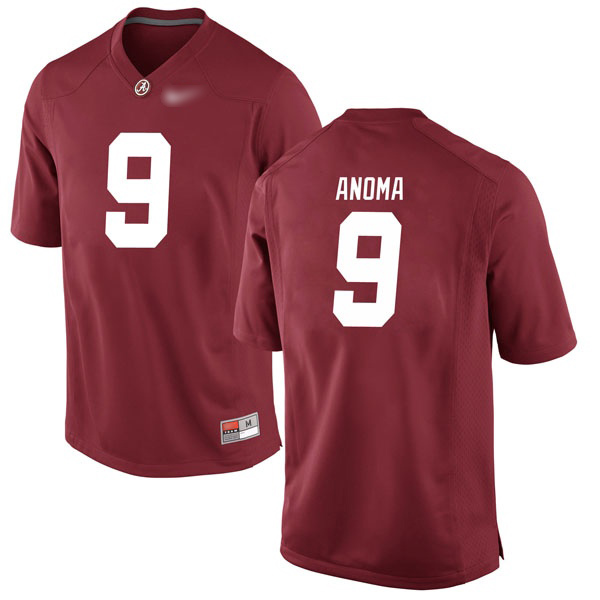 Eyabi Anoma Alabama Crimson Tide Men's Jersey - #9 NCAA Crimson Game