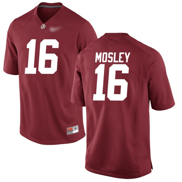Jamey Mosley Alabama Crimson Tide Men's Jersey - #16 NCAA Crimson Replica