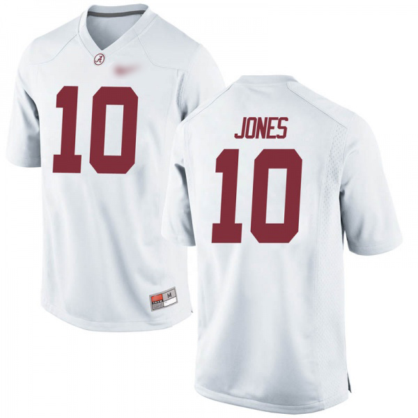 Herbert Jones Alabama Crimson Tide Men's Jersey - #10 NCAA White Game