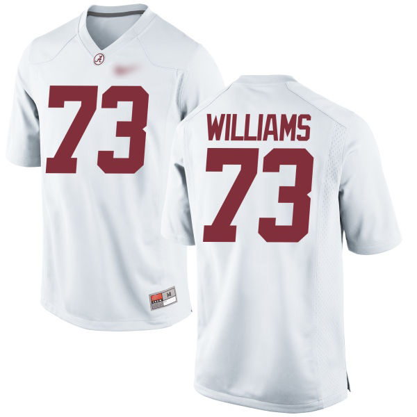 Jonah Williams Alabama Crimson Tide Men's Jersey - #73 NCAA White Game