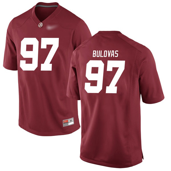 Joseph Bulovas Alabama Crimson Tide Men's Jersey - #97 NCAA Crimson Game