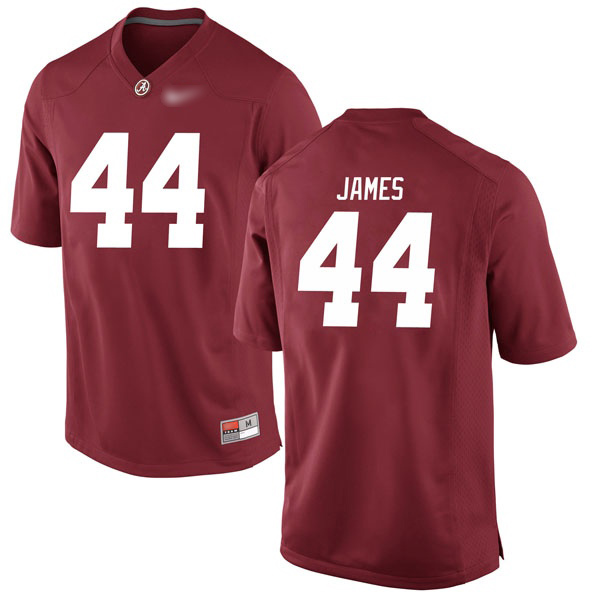 Kedrick James Alabama Crimson Tide Men's Jersey - #44 NCAA Crimson Game
