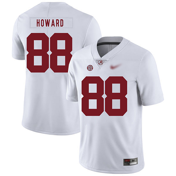 Youth Alabama Crimson Tide #88 O.J. Howard Nike White College Football Jersey  