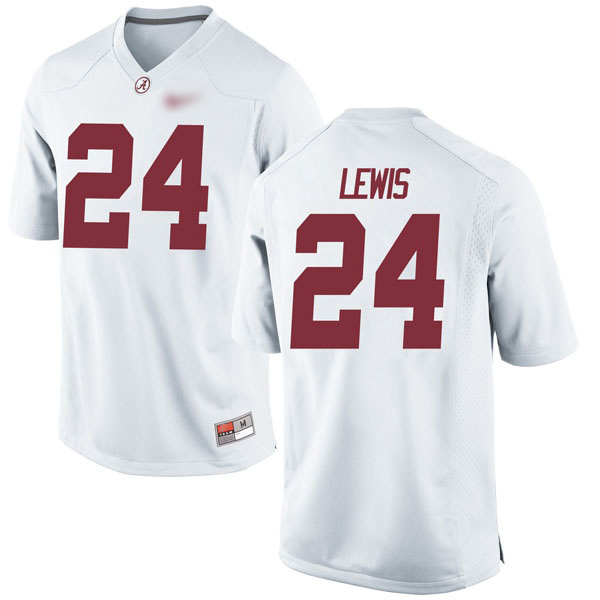 Terrell Lewis Alabama Crimson Tide Men's Jersey - #24 NCAA White Game