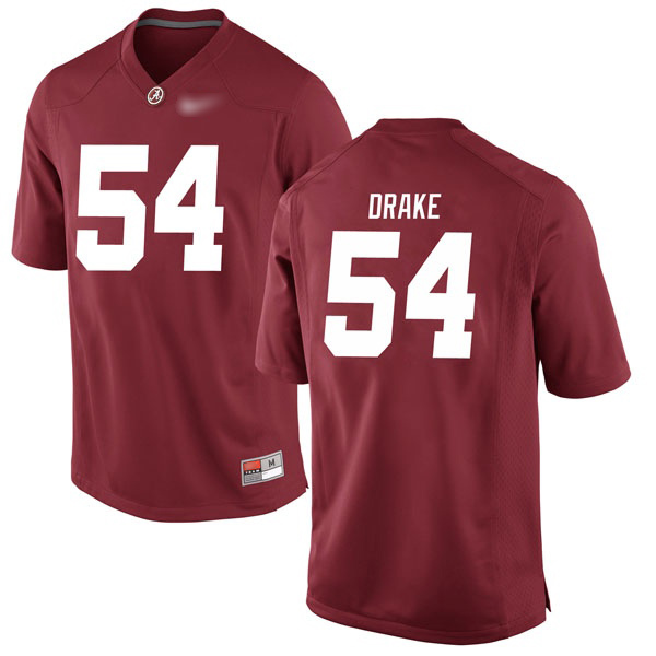 Trae Drake Alabama Crimson Tide Men's Jersey - #54 NCAA Crimson Game