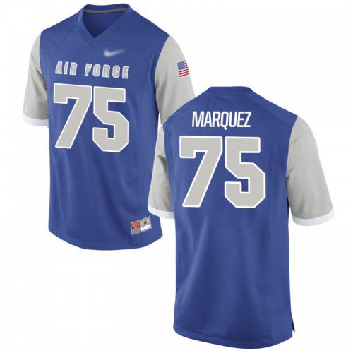Colin Marquez Air Force Falcons Mens Jersey - #75 NCAA Royal Game