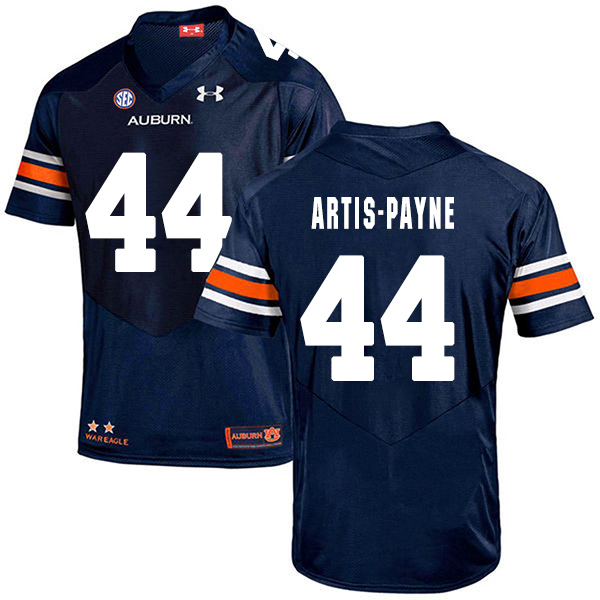 Cameron Artis-Payne Auburn Tigers Men's Jersey - #44 NCAA Navy Blue Stitched Authentic
