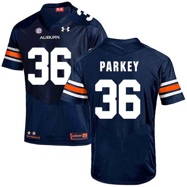 Cody Parkey Auburn Tigers Men's Jersey - #36 NCAA Navy Blue Stitched Authentic