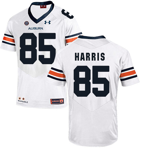 Jalen Harris Auburn Tigers Men's Jersey - #85 NCAA White Stitched Authentic