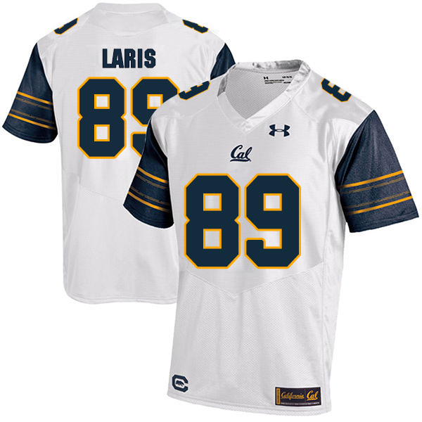 Matt Laris California Golden Bears Men's Jersey - #89 NCAA White Stitched Authentic