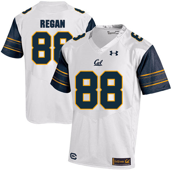Ryan Regan California Golden Bears Men's Jersey - #88 NCAA White Stitched Authentic