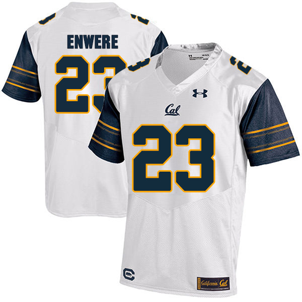 Vic Enwere California Golden Bears Men's Jersey - #23 NCAA White Stitched Authentic