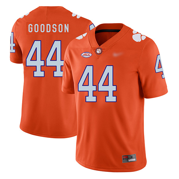 Mens Clemson Tigers #44 BJ Goodson Nike Orange College Football Game Jersey