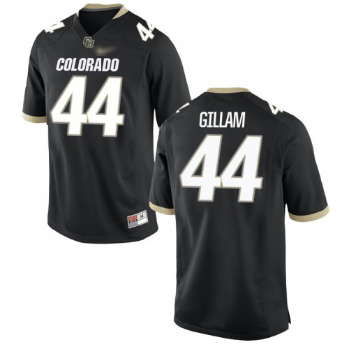 Addison Gillam Colorado Buffaloes Men's Jersey - #44 NCAA Black Game