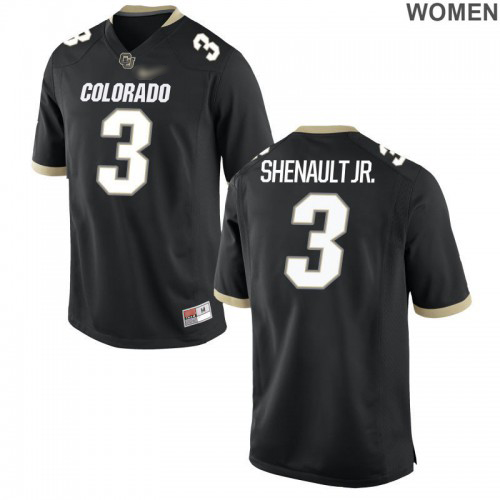 Laviska Shenault Jr Colorado Buffaloes Men's Jersey - #3 NCAA Black Game