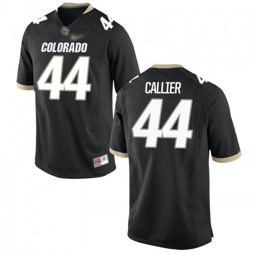 Jacob Callier Colorado Buffaloes Men's Jersey - #44 NCAA Black Game