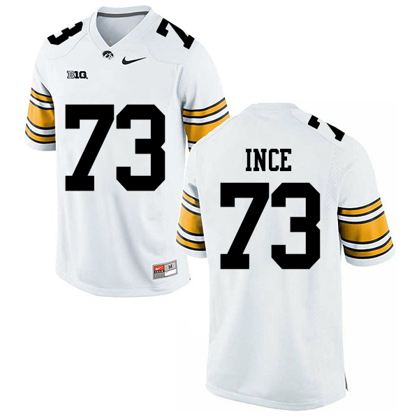 Cody Ince Iowa Hawkeyes Men's Jersey - #73 NCAA White Stitched Nike Authentic
