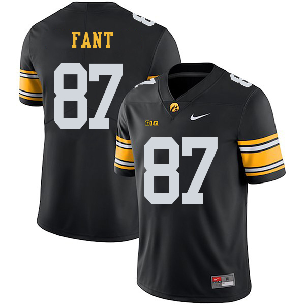 Noah Fant Iowa Hawkeyes Men's Jersey - #87 NCAA Black Stitched Nike Authentic