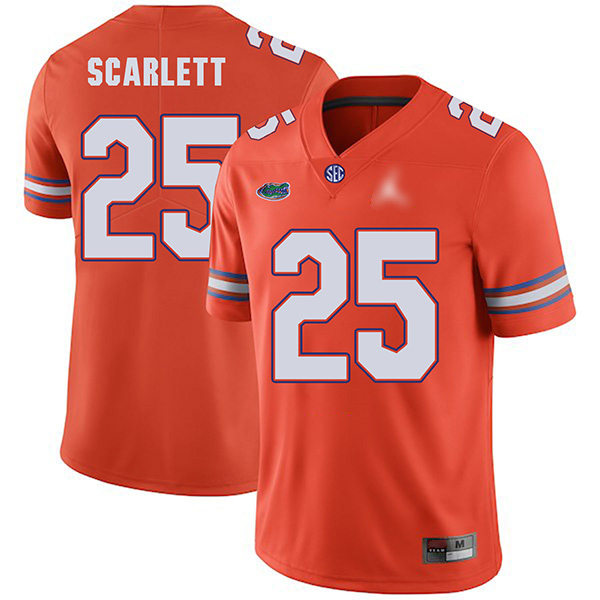 Jordan Scarlett Florida Gators Men's Jersey - #25 NCAA Orange Untouchable Authentic