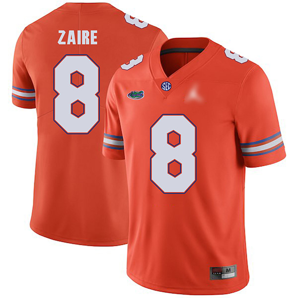 Malik Zaire Florida Gators Men's Jersey - #8 NCAA Orange Untouchable Authentic