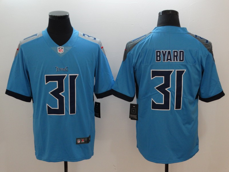 Men's Tennessee Titans #31  Kevin Byard Nike Light Blue Vapor Untouchable Limited Jersey