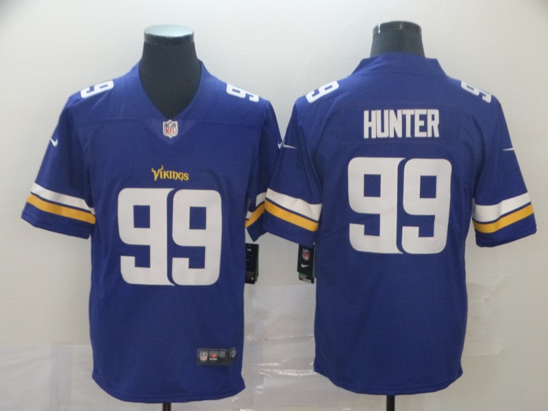 Men's Minnesota Vikings #99 Danielle Hunter Nike Purple Vapor Untouchable Limited Jersey