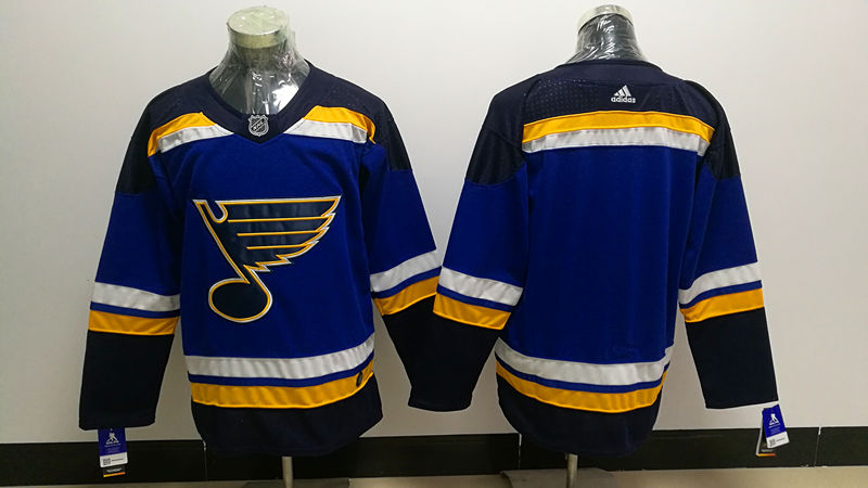 Men's St. Louis Blues Blank adidas Home Blue Jersey