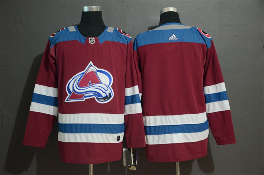 Men's Colorado Avalanche Blank Maroon adidas Drift Fashion Jersey 