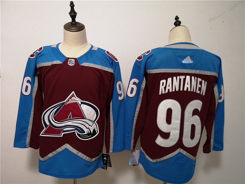 Men's Colorado Avalanche #96 Mikko Rantanen adidas Home Maroon Player Jersey