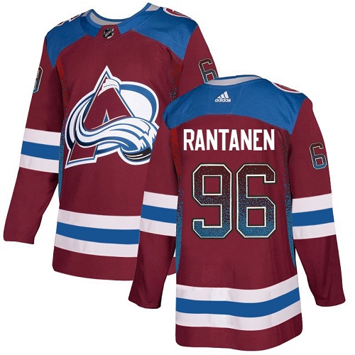 Men's Colorado Avalanche Drift Fashion adidas Custom Jersey 