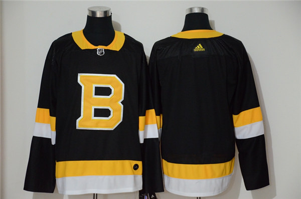 Men's Boston Bruins Blank adidas Third Black Retro1948 Jersey