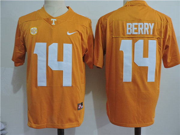 Mens Tennessee Volunteers #14 Eric Berry Nike Orange NCAA Football Jersey