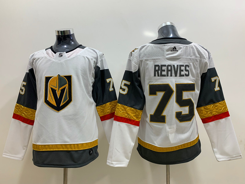 Men's Vegas Golden Knights #75 Ryan Reaves Adidas White Jersey