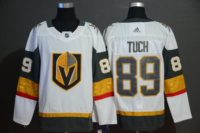 Men's Vegas Golden Knights #89 Alex Tuch Adidas White Jersey