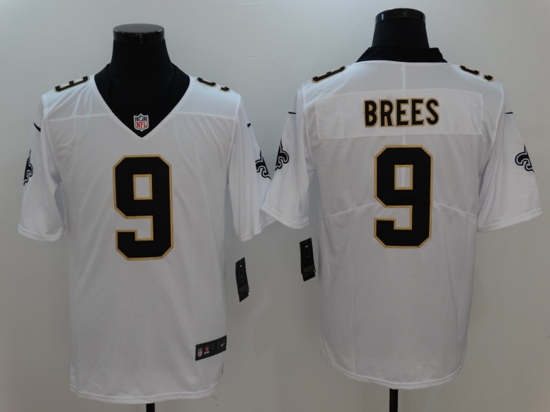 Men's New Orleans Saints #9 Drew Brees White Nike Vapor Untouchable ...