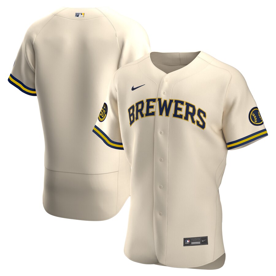 brewers cream jersey