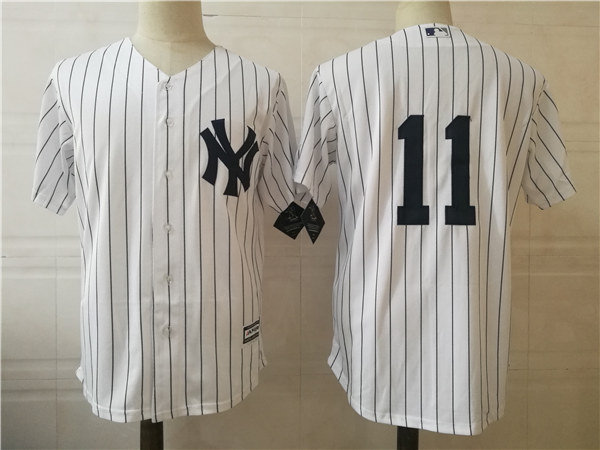 Men's New York Yankees #11 Dwight Gooden White Cool base Baseball Jersey