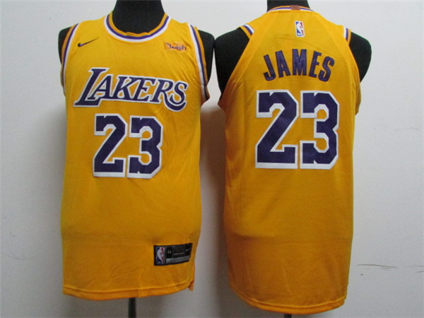Men S Los Angeles Lakers 23 Lebron James Nike Black Swingman Jersey