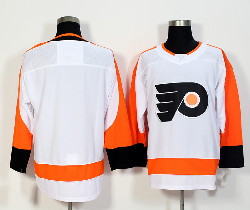 Mens Philadelphia Flyers Blank adidas Away White Authentic Jersey