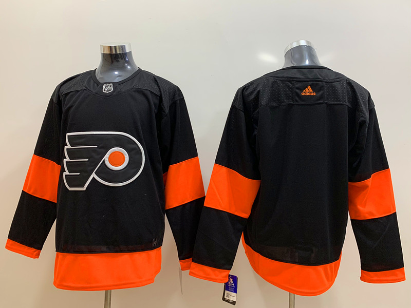 Mens Philadelphia Flyers Blank adidas Black Alternate Team Jersey