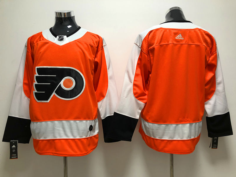 Mens Philadelphia Flyers Blank adidas Orange Authentic Team Jersey