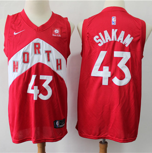 Mens Toronto Raptors #43 Pascal Siakam Nike Earned Edition Jersey