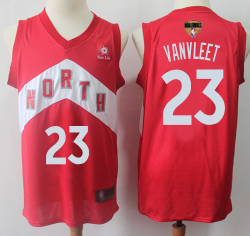 Mens Toronto Raptors #23 Fred VanVleet Nike Earned Edition Jersey
