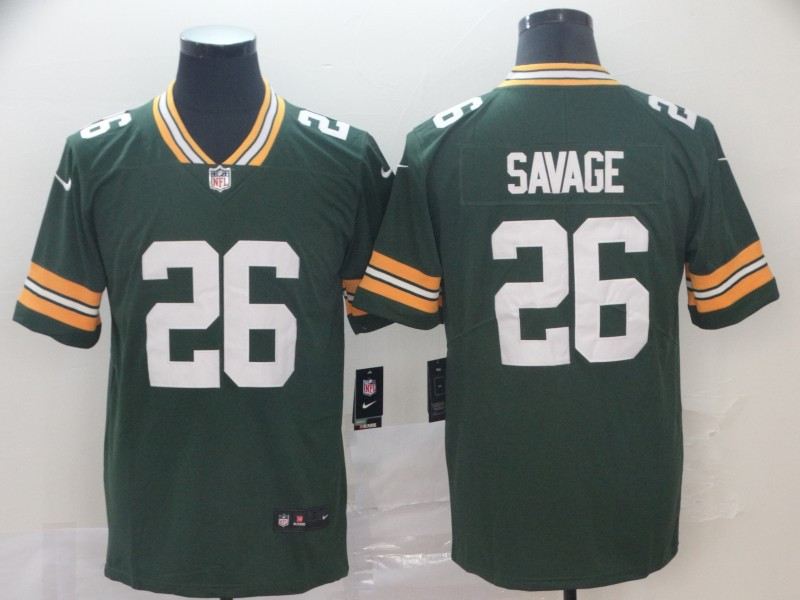 Men's Green Bay Packers #26 Darnell Savage Jr. Nike  Green Vapor Untouchable Limited Jersey