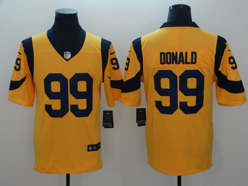 Men's Los Angeles Rams #99 Aaron Donald Nike Color Rush Limited Jersey