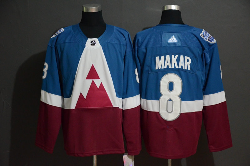Men's Colorado Avalanche #8 Cale Makar adidas 2020 NHL Stadium Series Jersey